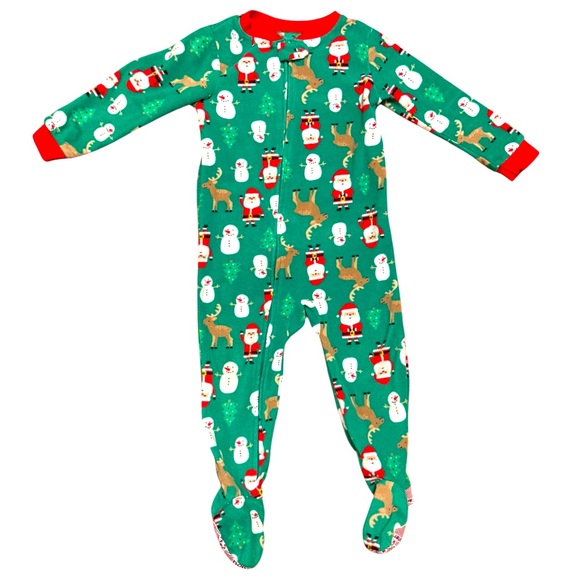 Carter's Other - Fleece Christmas Unisex Pajama 🎅🏻⛄️🦌🎄